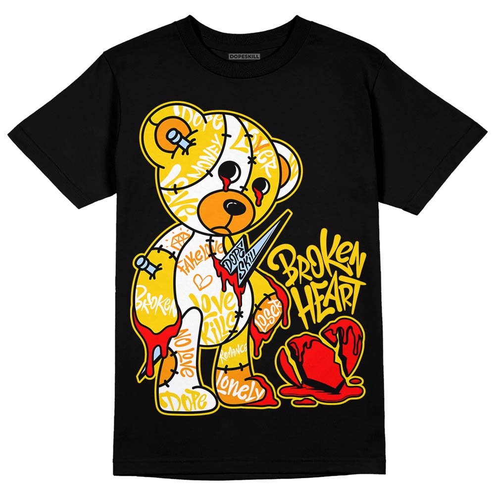 Yellow Ochre 6s superstreetwear T-Shirt Broken Heart Graphic