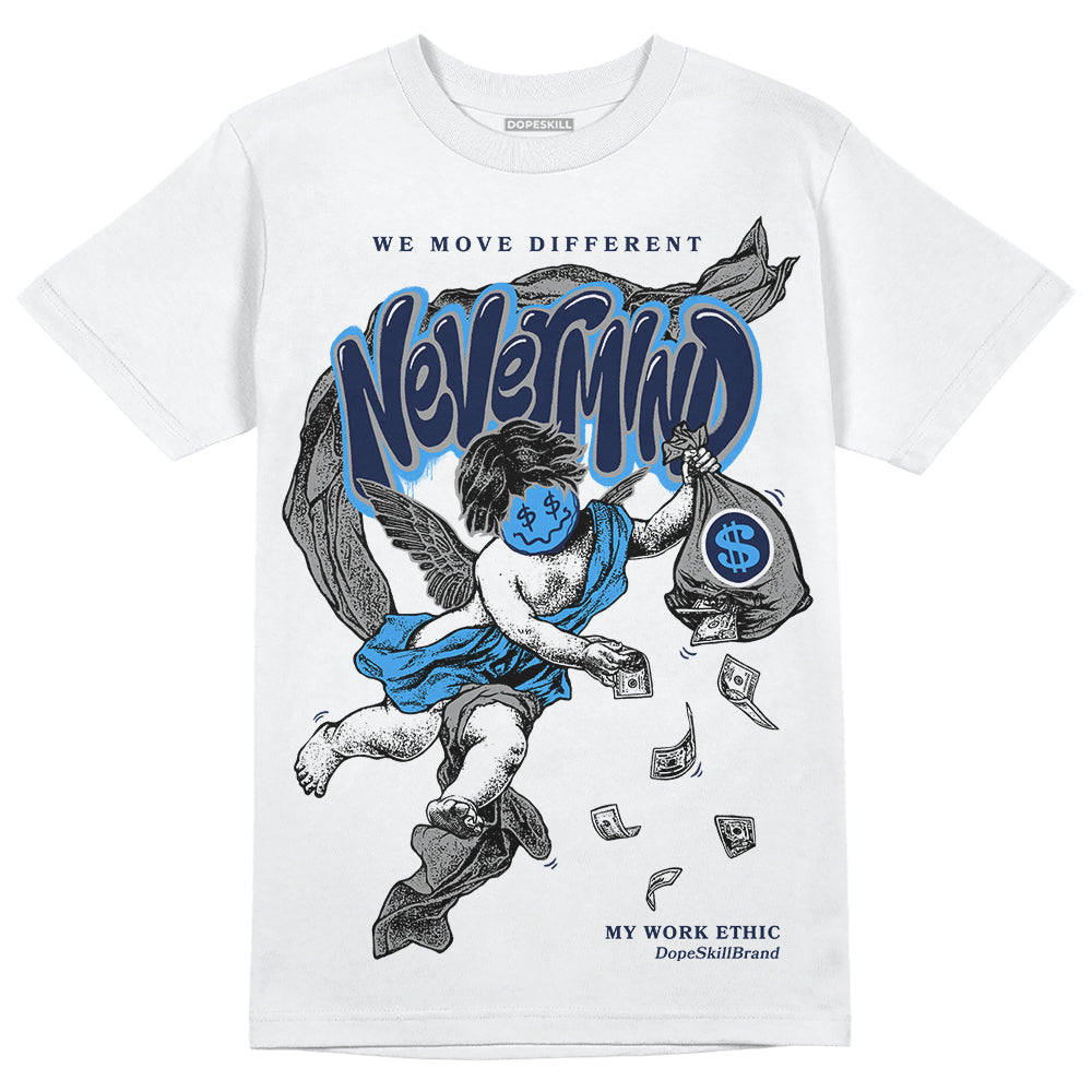 AJ Spizike White Obsidian superstreetwear T-Shirt Nevermind Graphic