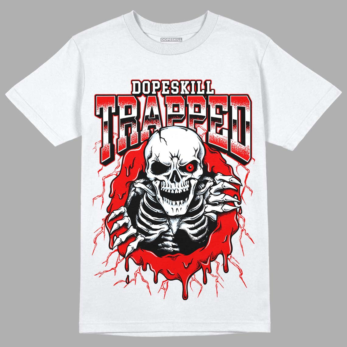 Cherry 11s superstreetwear T-Shirt Trapped Halloween Graphic