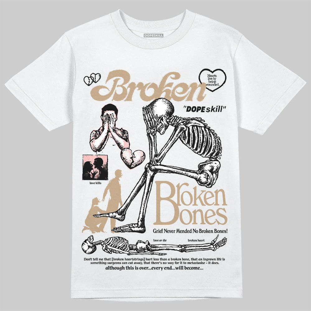 AIR FORCE 1 LINEN superstreetwear T-Shirt Broken Bones Graphic