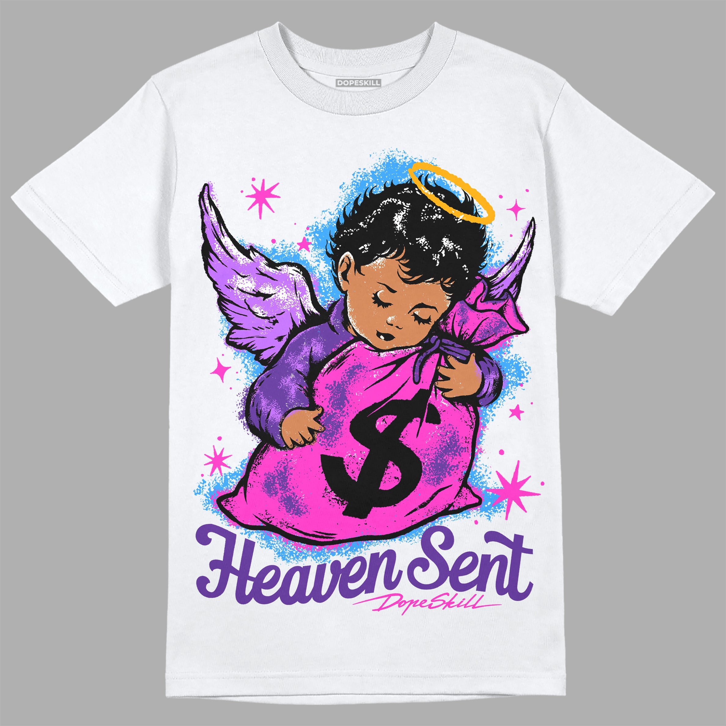 PURPLE Collection superstreetwear T-Shirt Heaven Sent Graphic