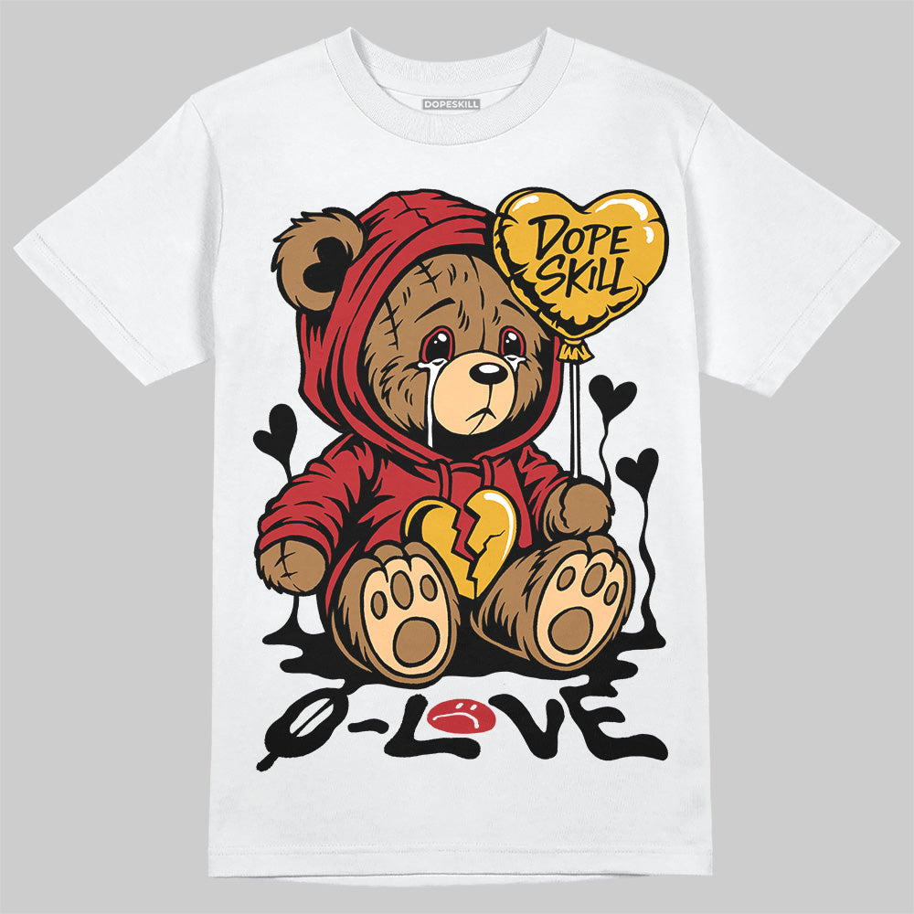 Flu Game 12s superstreetwear T-Shirt Broken Bear Graphic