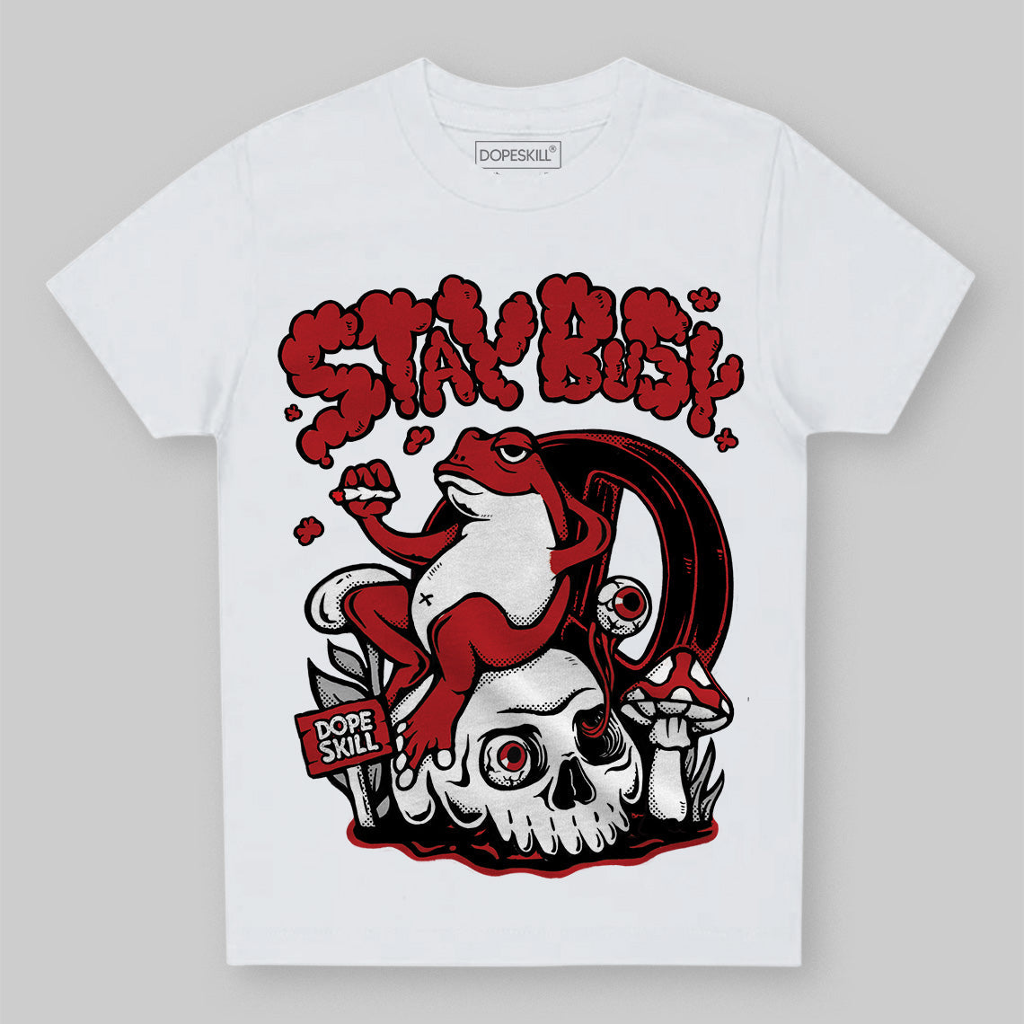 Flu Game 12s superstreetwear Toddler Kids T-shirt Stay Busy Graphic