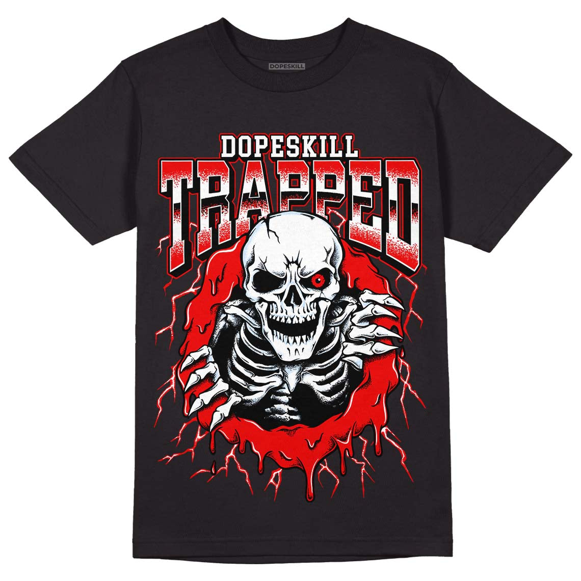 Cherry 11s superstreetwear T-Shirt Trapped Halloween Graphic