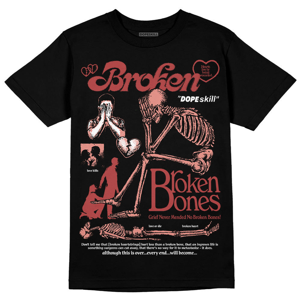 Dune Red 13s superstreetwear T-Shirt Broken Bones Graphic