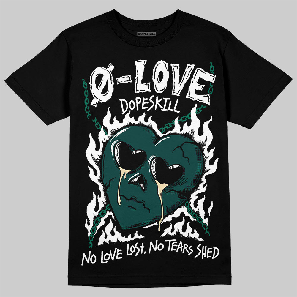 Oxidized Green 4s superstreetwear T-Shirt Crying Heart Graphic