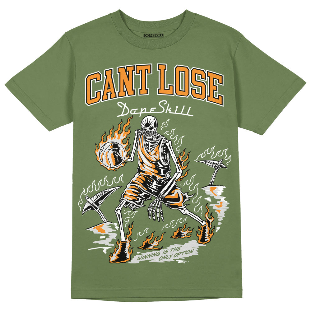 Olive 5s superstreetwear Olive T-shirt Cant Lose Graphic