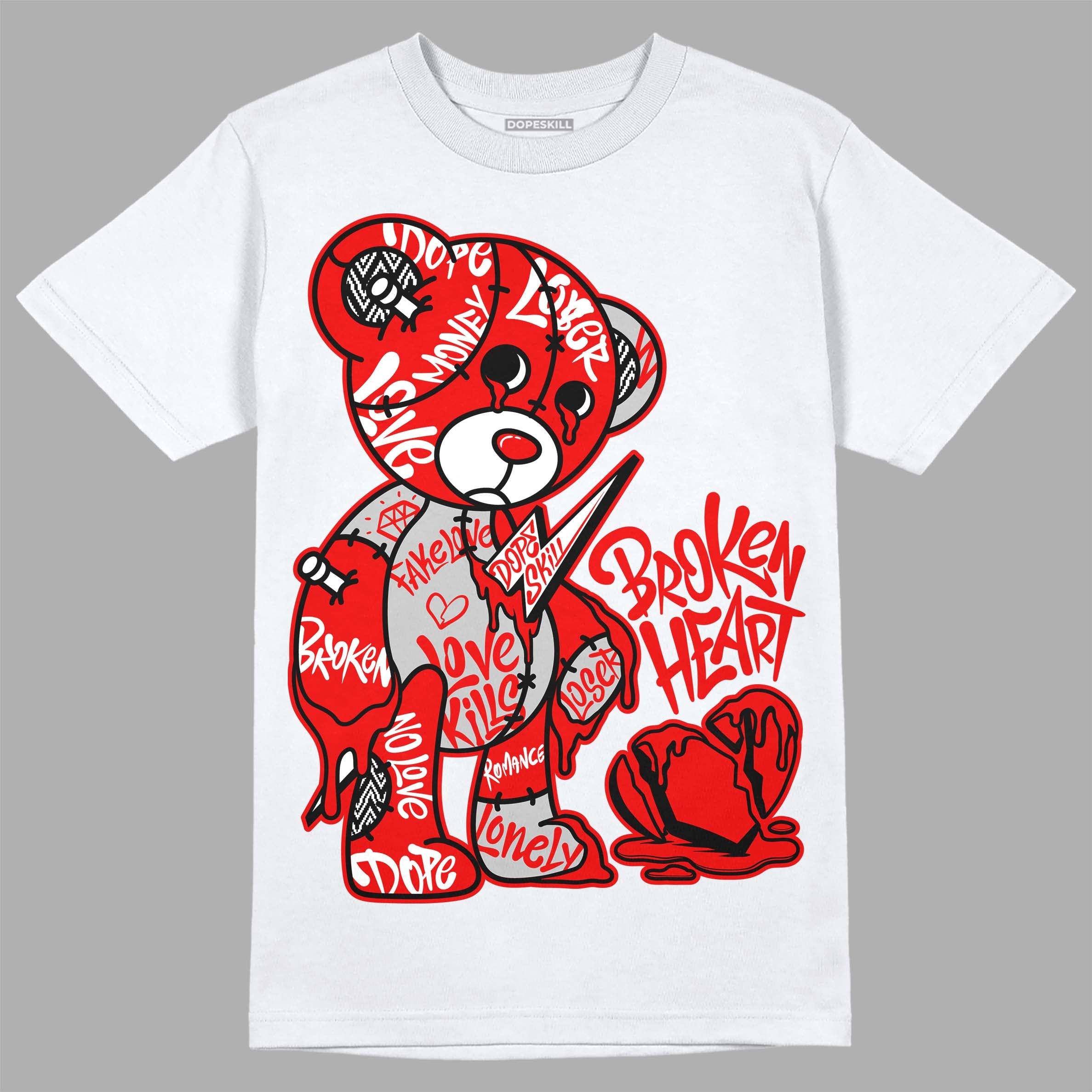 Cherry 12s superstreetwear T-Shirt Broken Heart Graphic