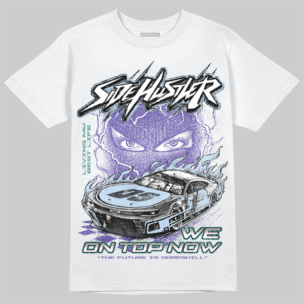 Grape 5s superstreetwear T-Shirt New Side Hustler Graphic