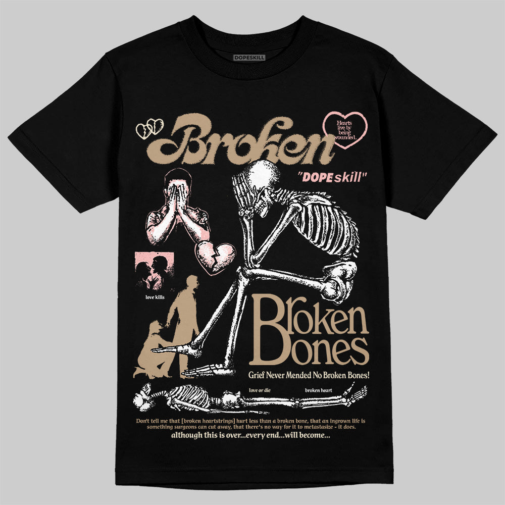 AIR FORCE 1 LINEN superstreetwear T-Shirt Broken Bones Graphic