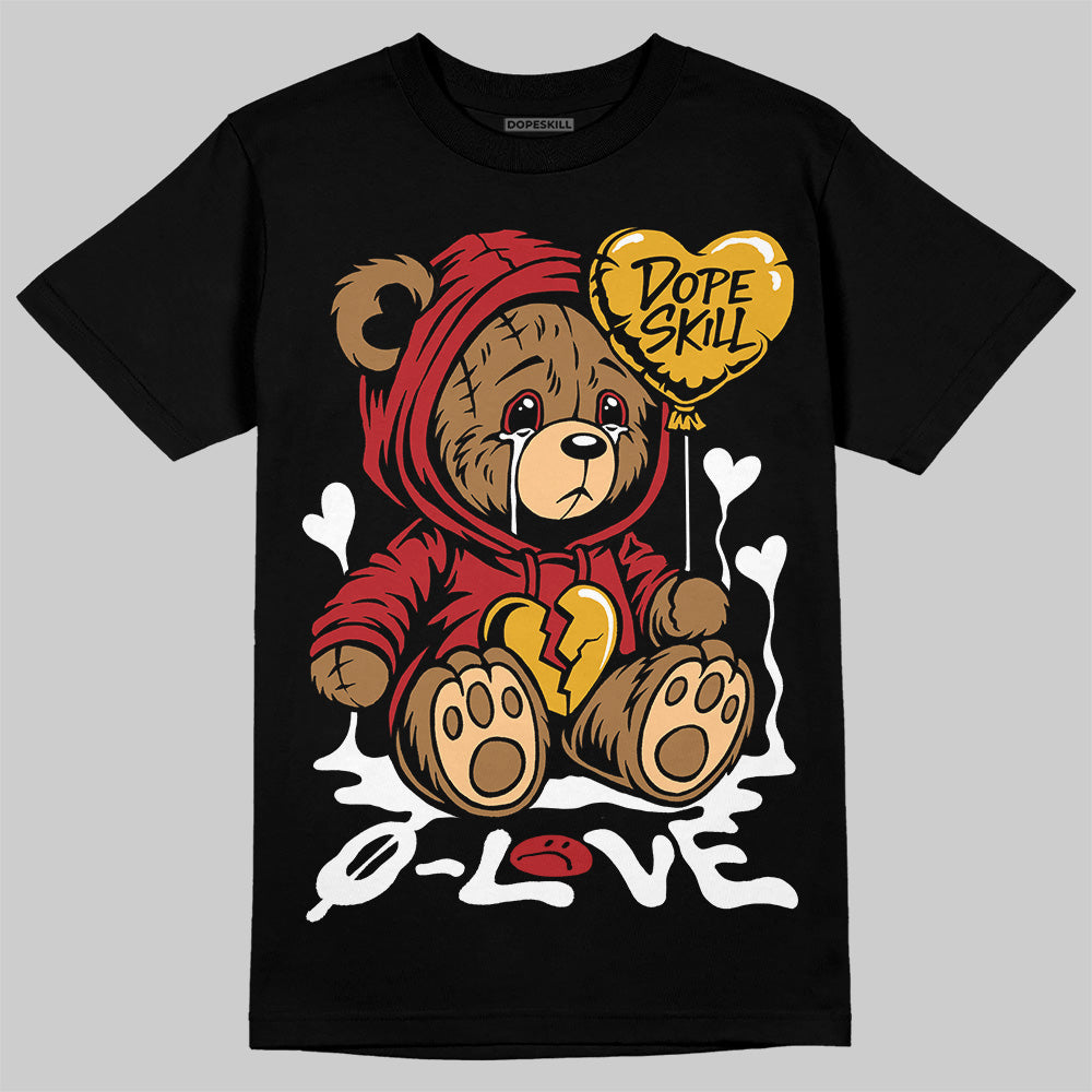Flu Game 12s superstreetwear T-Shirt Broken Bear Graphic