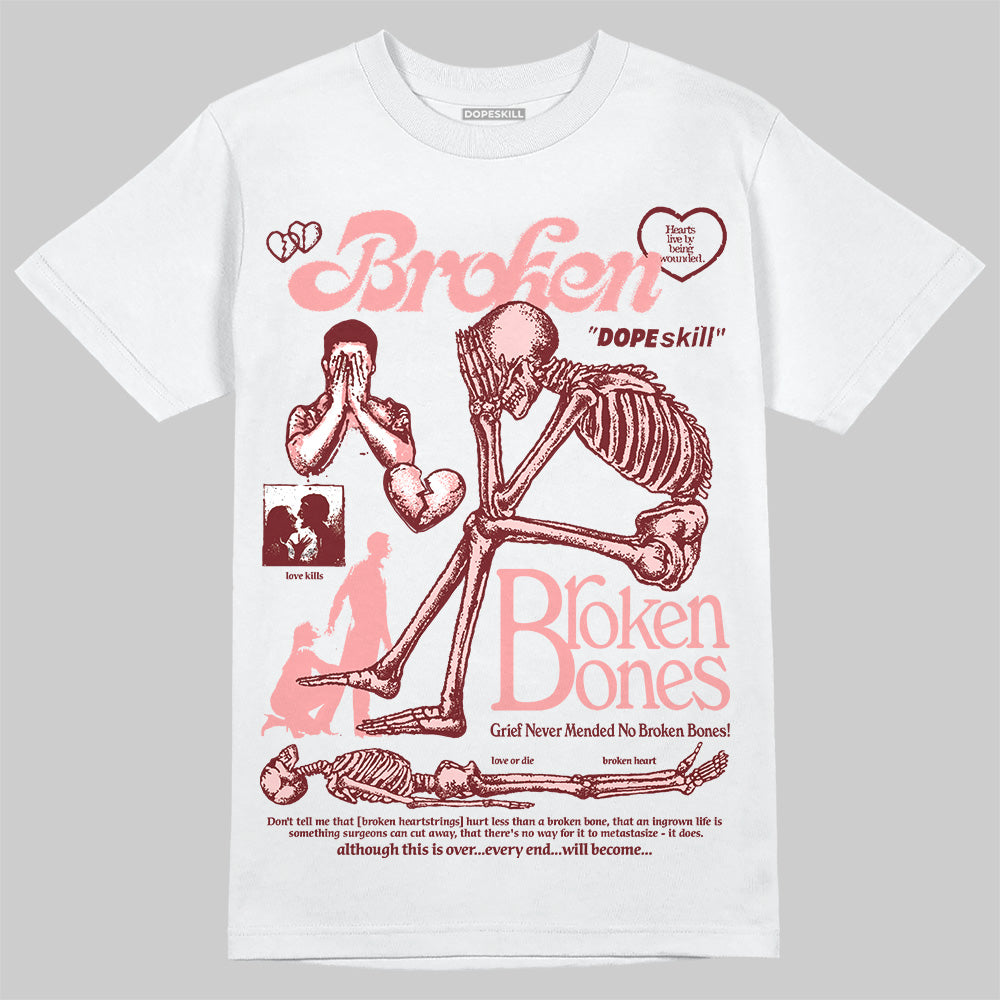 VALENTINE'S Day 3s superstreetwear T-Shirt Broken Bones Graphic