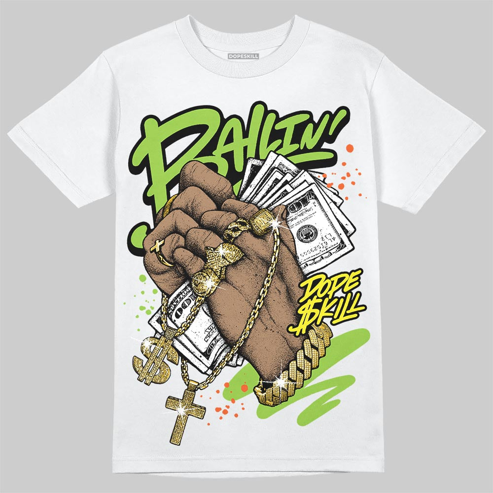 Neon Green Collection superstreetwear T-Shirt Always Ballin' Graphic