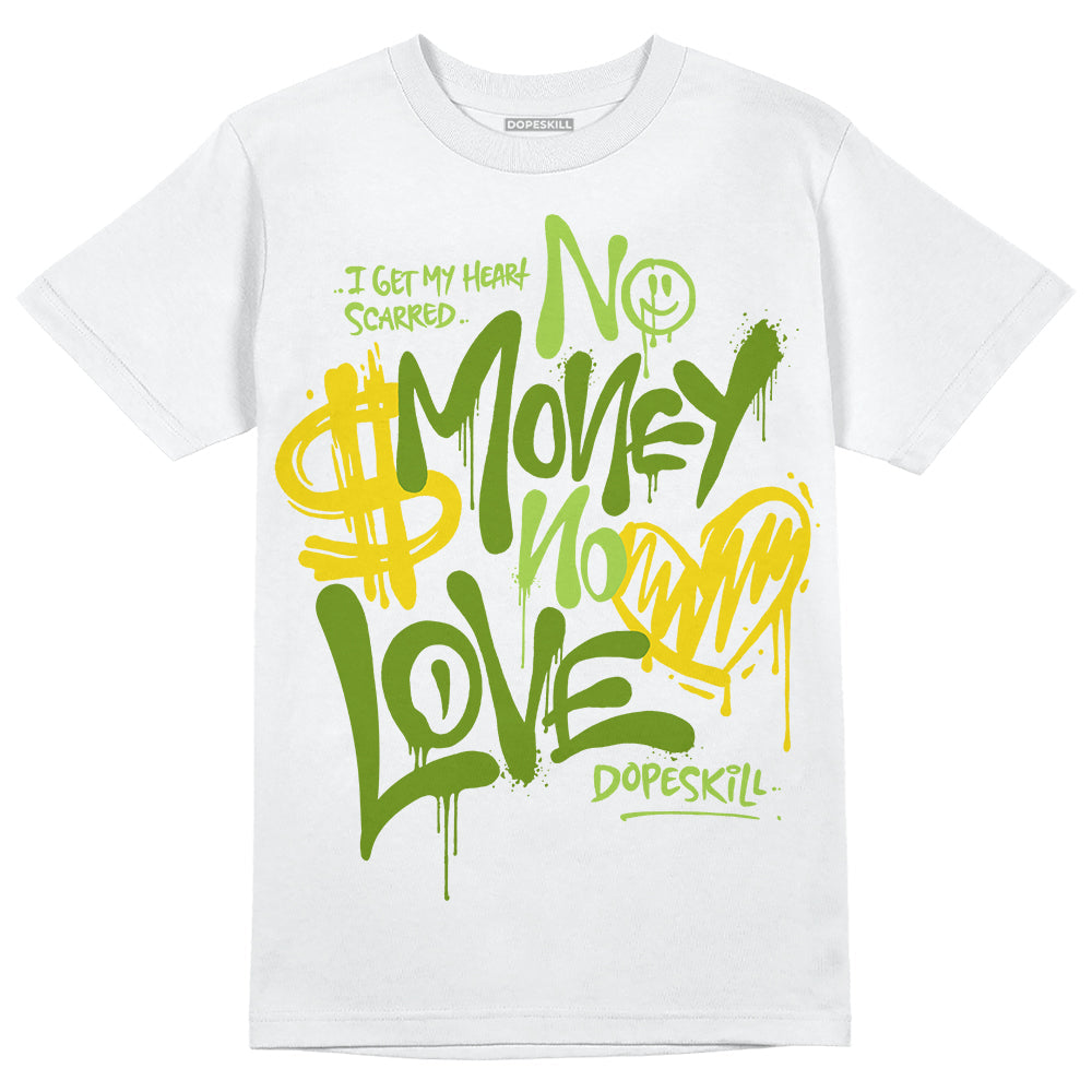 Dunk 'Chlorophyll' superstreetwear T-Shirt No Money No Love Typo Graphic