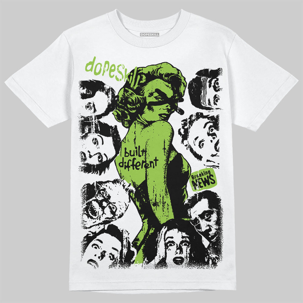 Neon Green Collection superstreetwear T-Shirt Built Different Graphic
