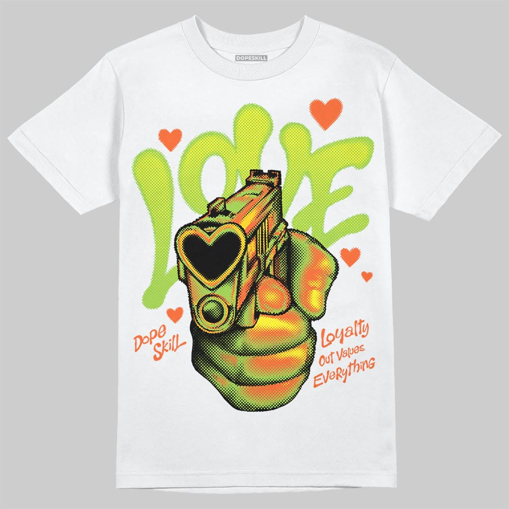 Neon Green Collection superstreetwear T-Shirt Love Shot Graphic