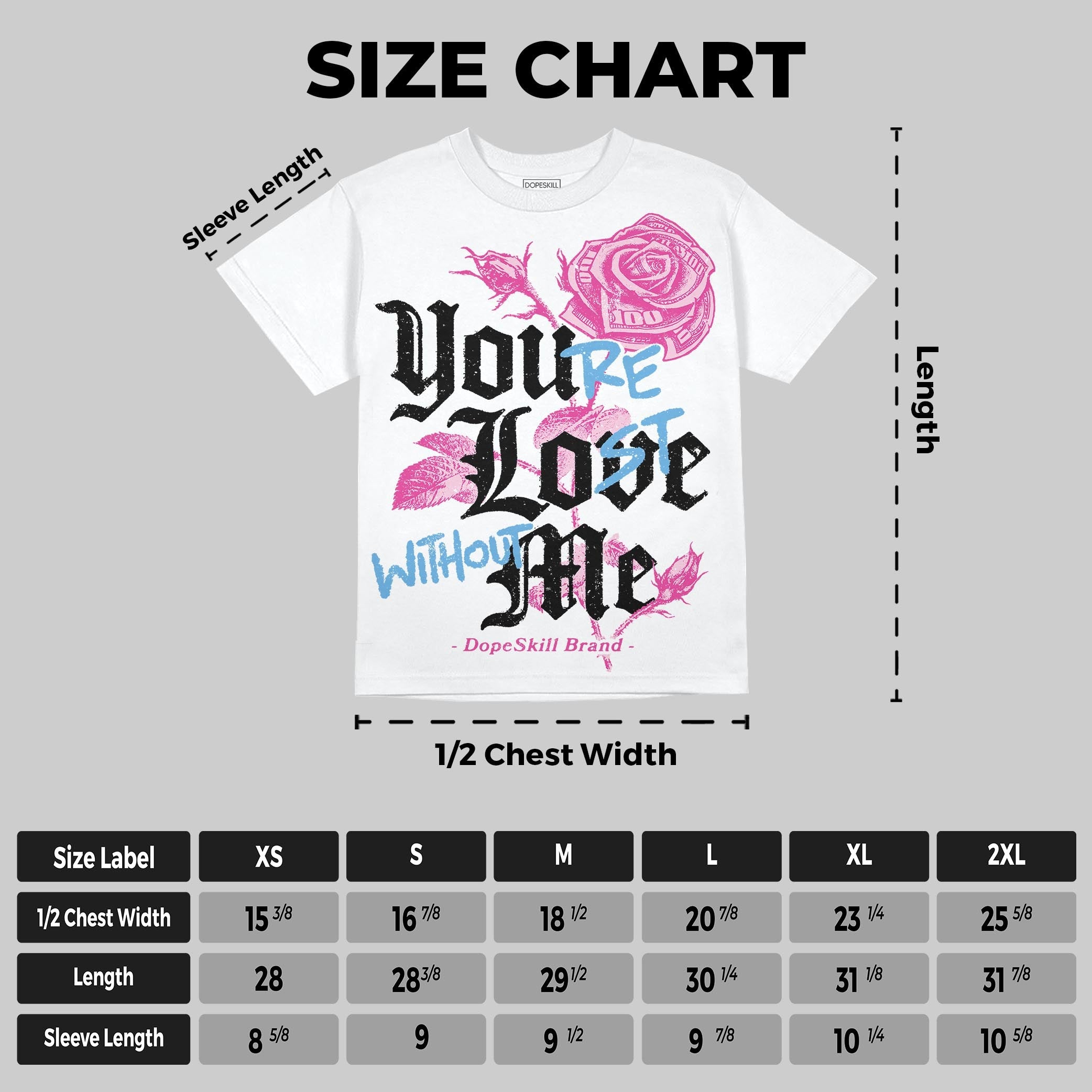 Pink Collection superstreetwear Oversize Print T-Shirt You're Lost Without Me Graphic