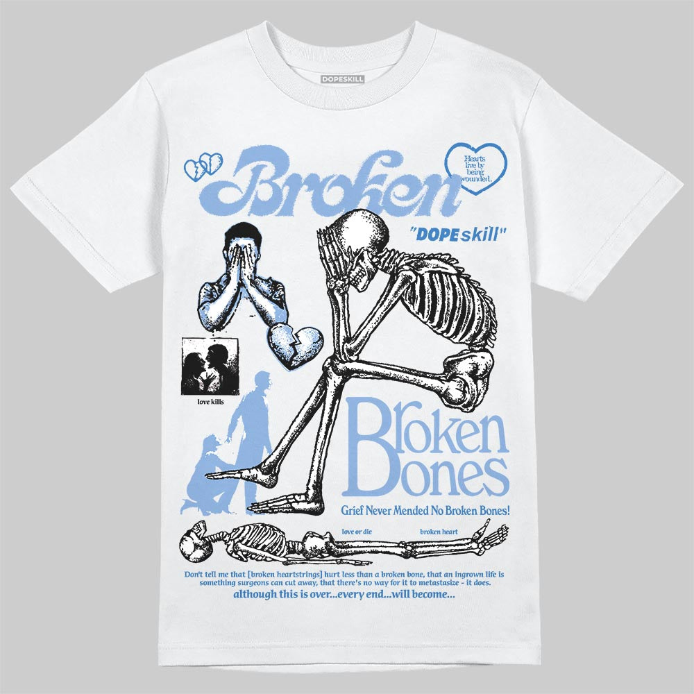 Forget Me Not 4s superstreetwear T-Shirt Broken Bones Graphic