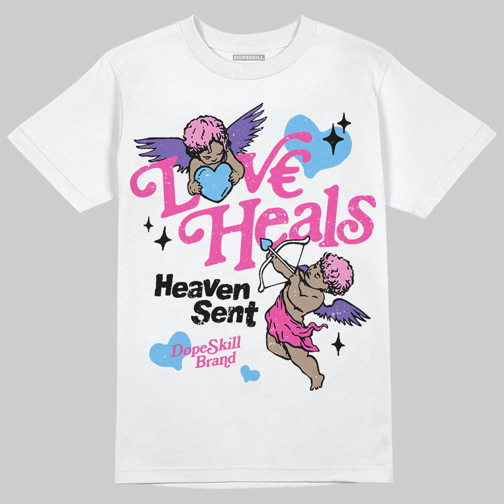 Dunk Active Fuchsia superstreetwear T-Shirt New Love Heals Graphic
