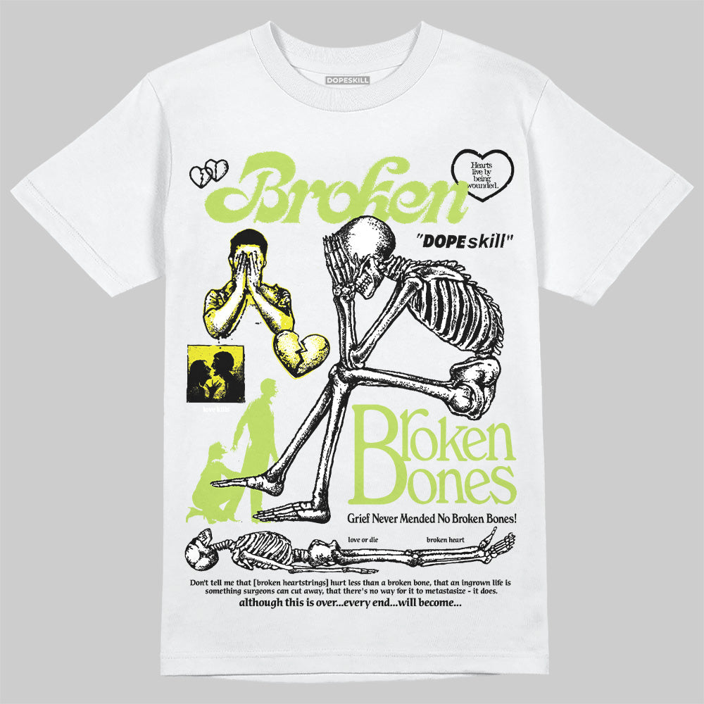 Bright Cactus 13s superstreetwear T-Shirt Broken Bones Graphic