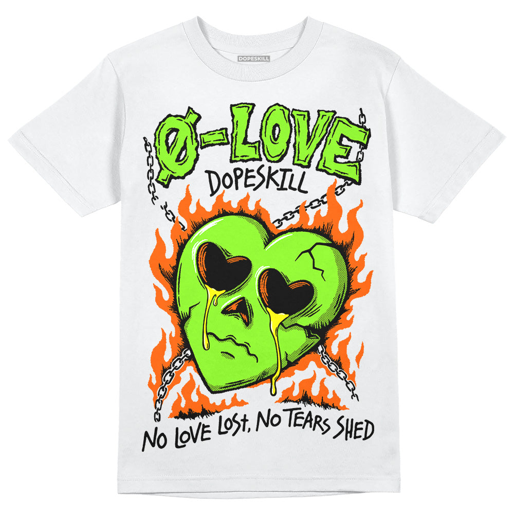 Neon Green Collection superstreetwear T-Shirt Crying Heart Graphic