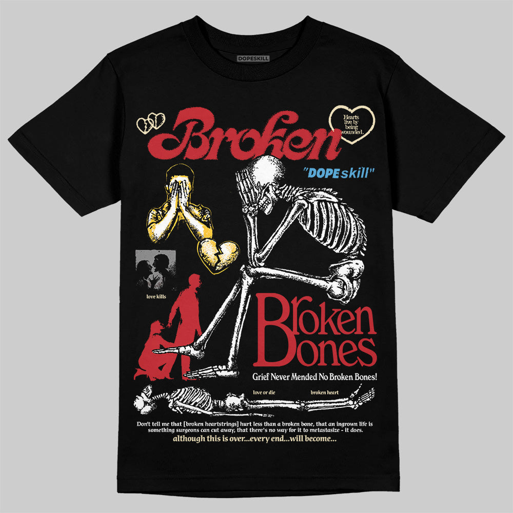 Union LA x Air Retro OG 1s superstreetwear T-Shirt Broken Bones Graphic