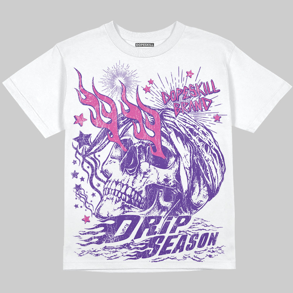 PURPLE Collection superstreetwear Oversize Print T-Shirt Drip Season Graphic