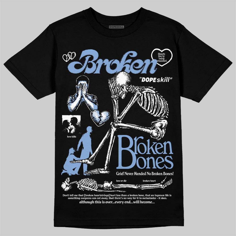 Forget Me Not 4s superstreetwear T-Shirt Broken Bones Graphic
