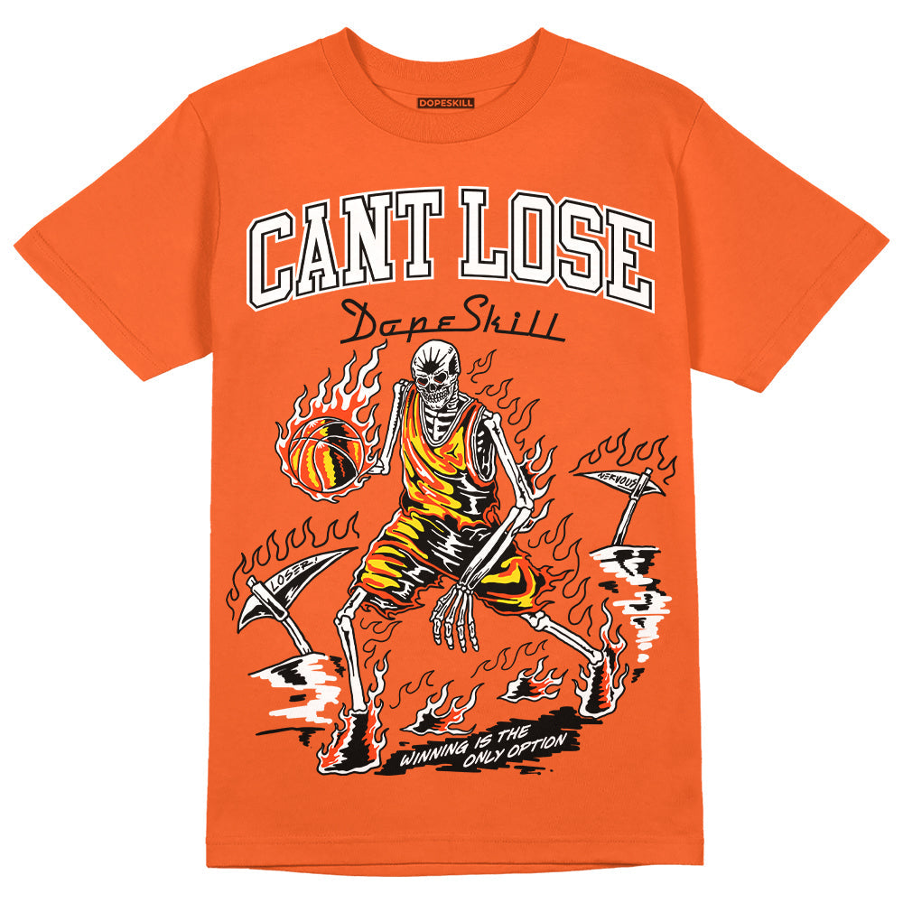 Georgia Peach 3s superstreetwear Orange T-shirt Cant Lose Graphic