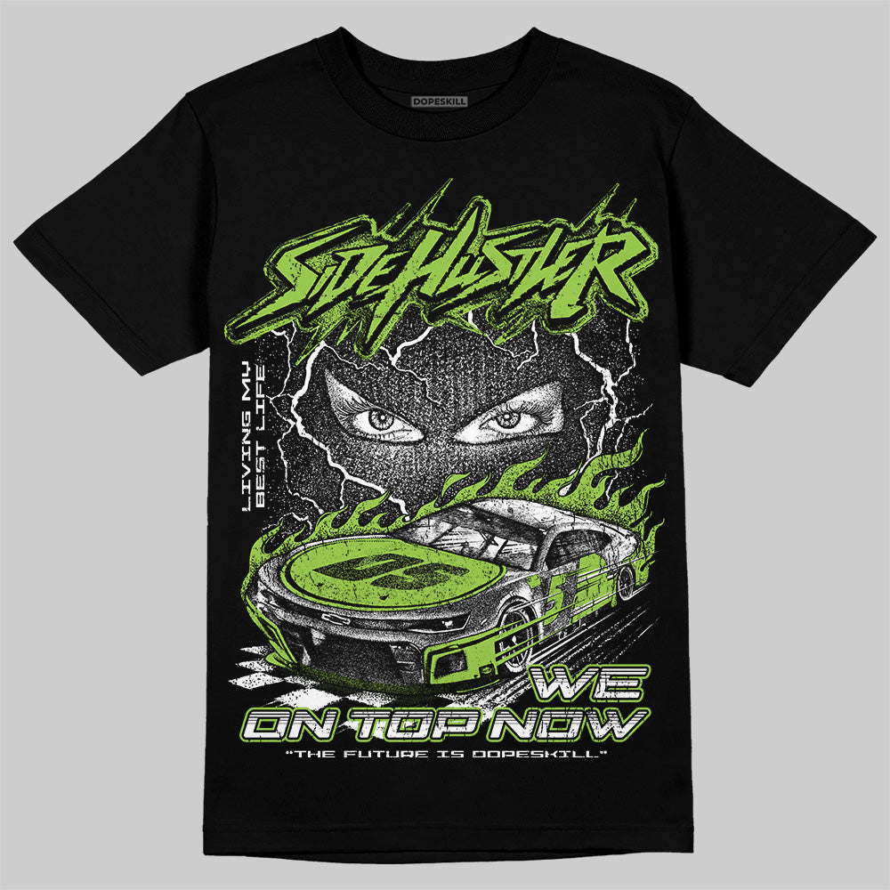 Neon Green Collection superstreetwear T-Shirt New Side Hustler Graphic