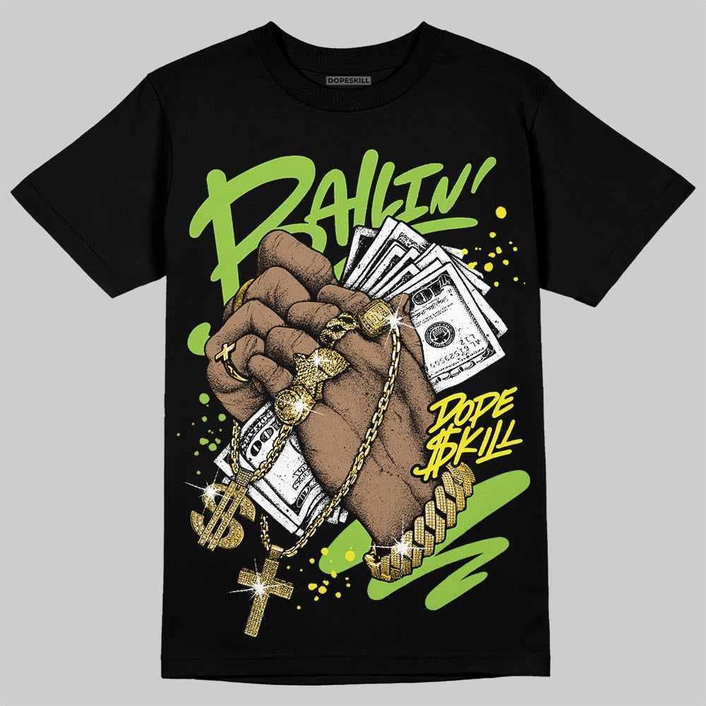 Neon Green Collection superstreetwear T-Shirt Always Ballin' Graphic