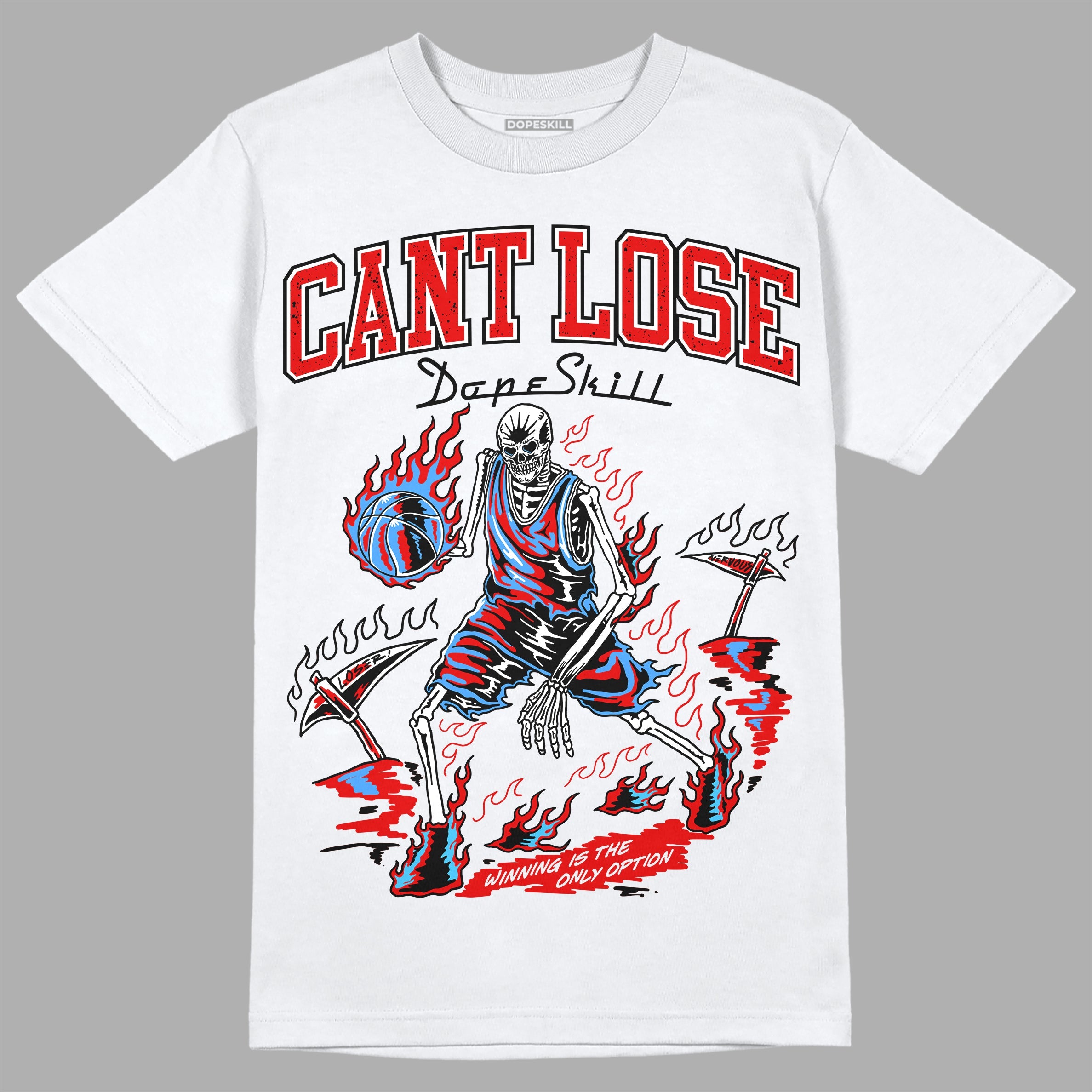 Red Cement 4S superstreetwear T-Shirt Cant Lose Graphic