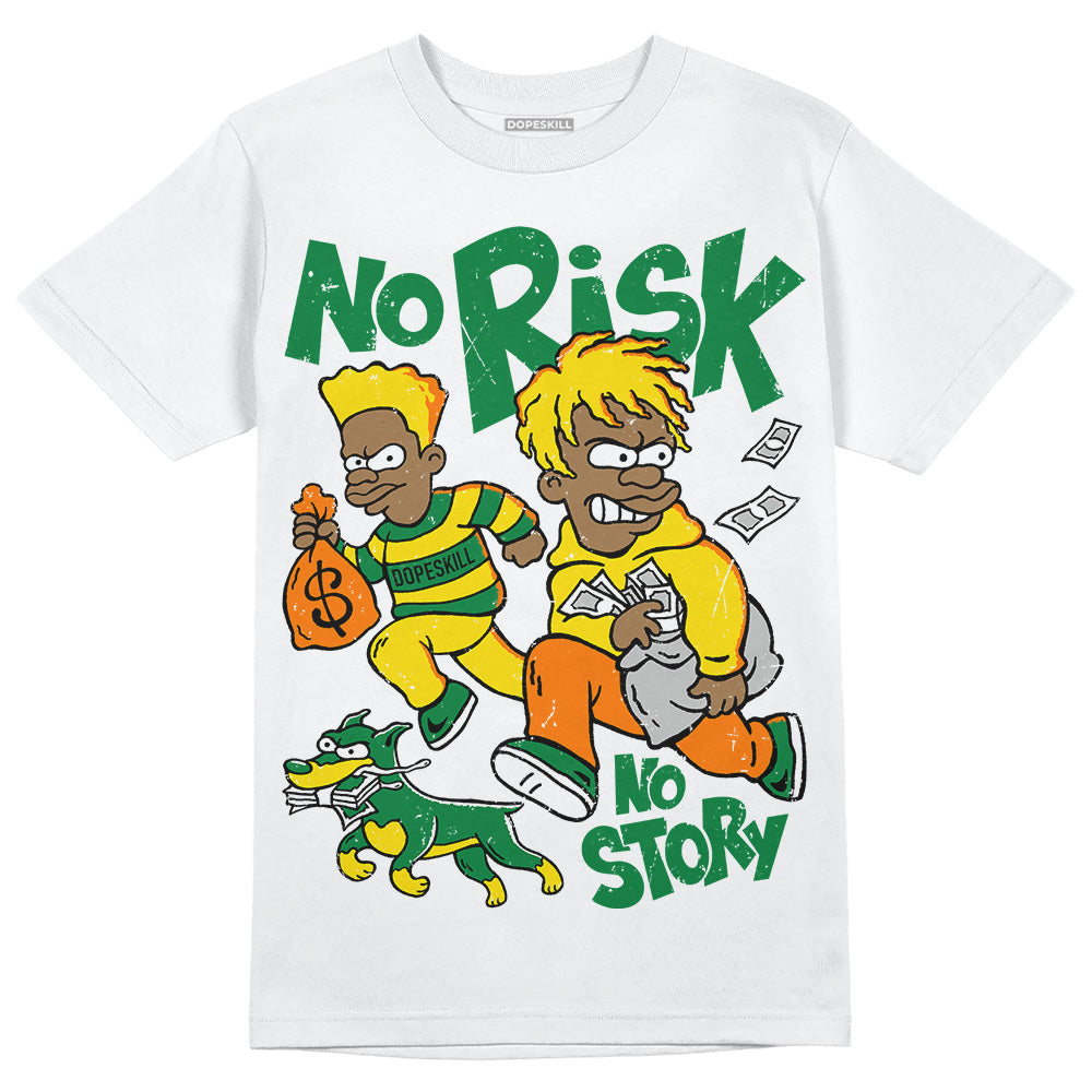 Dunk Reverse Brazil superstreetwear T-Shirt No Risk No Story Graphic