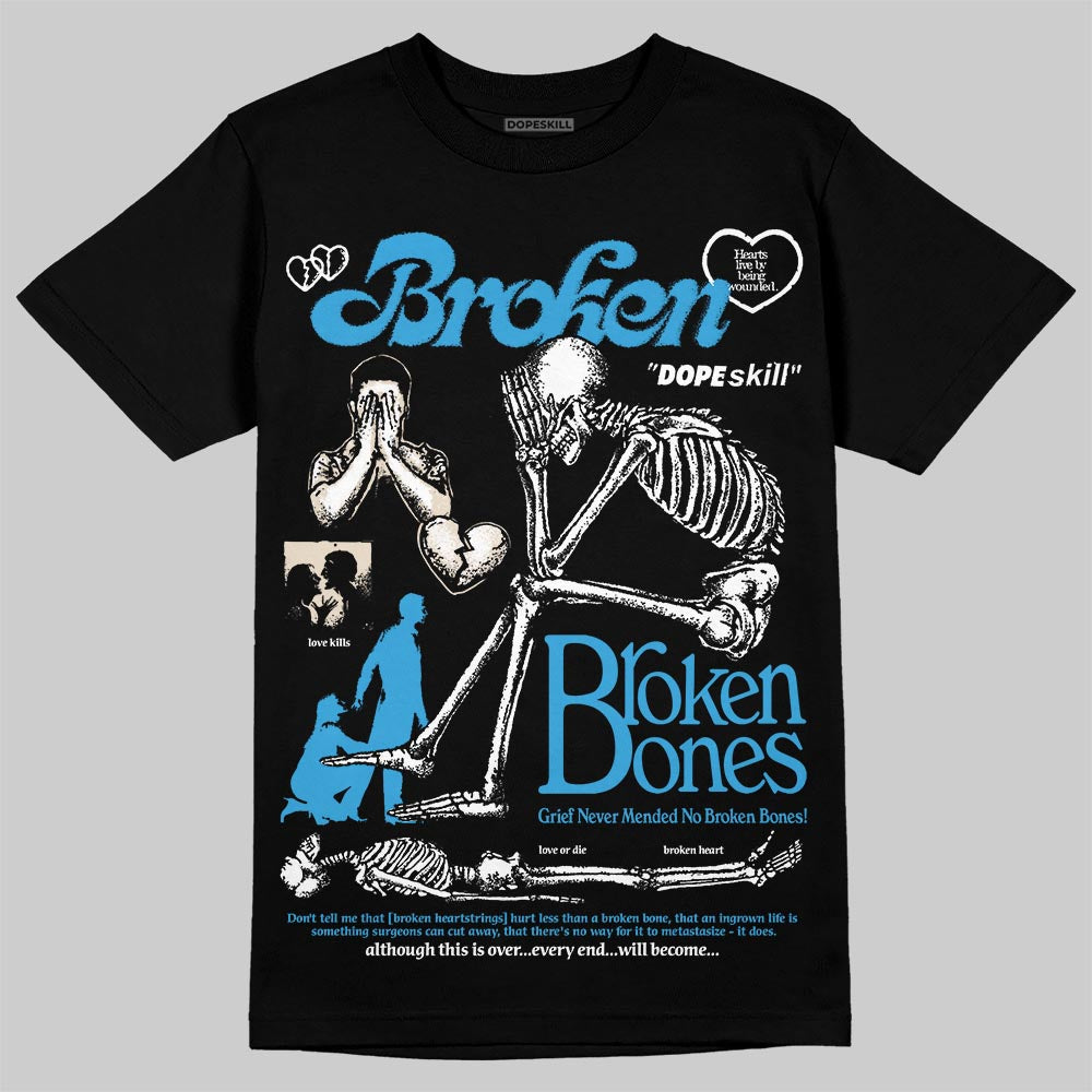 UNC Reimagined 1s superstreetwear T-Shirt Broken Bones Graphic