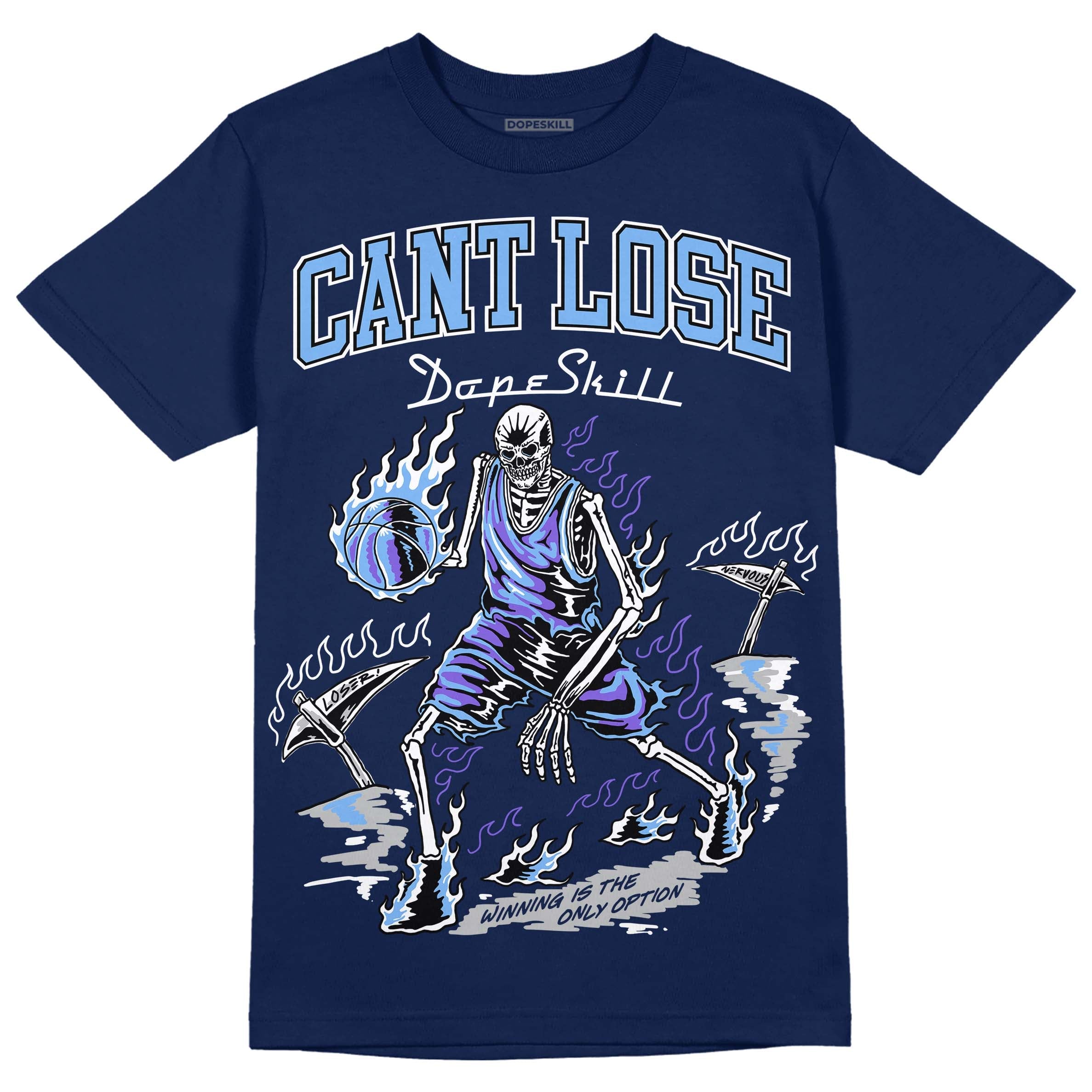 Midnight Navy 5s superstreetwear Navy T-Shirt Cant Lose Graphic