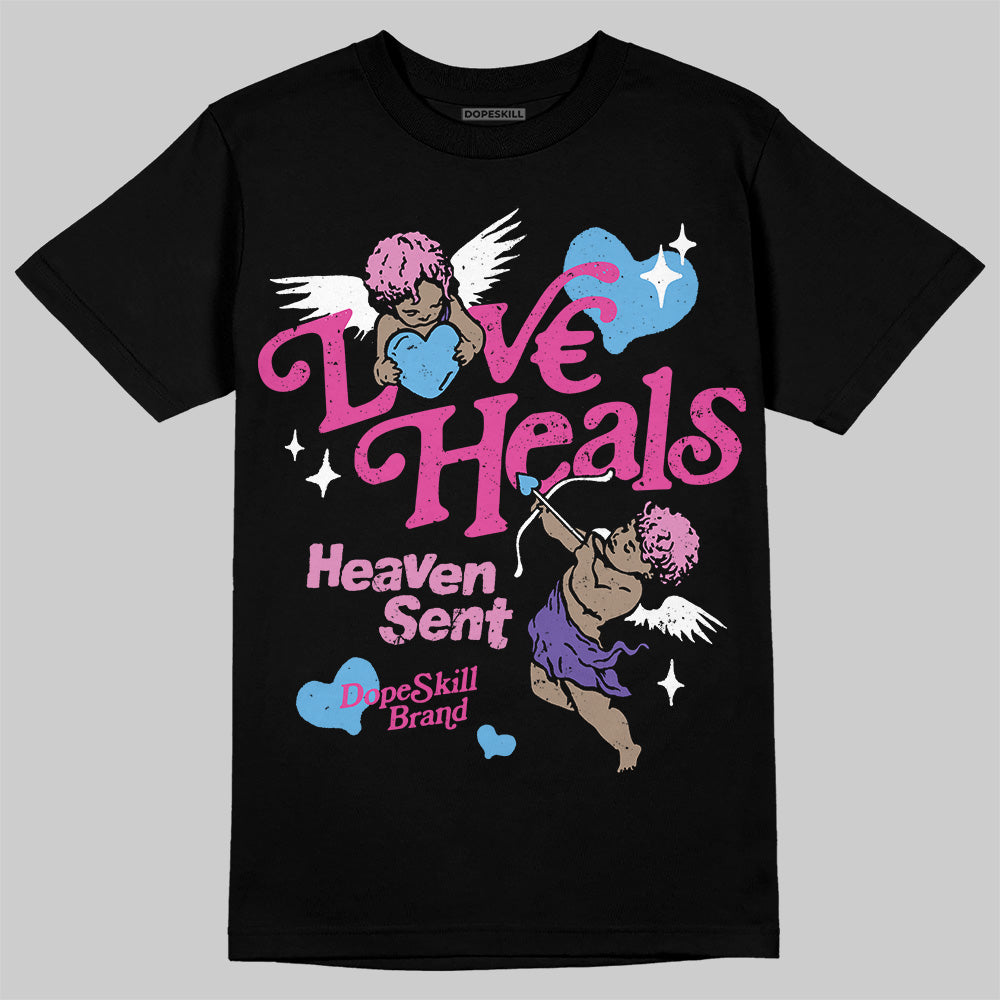 Dunk Active Fuchsia superstreetwear T-Shirt New Love Heals Graphic