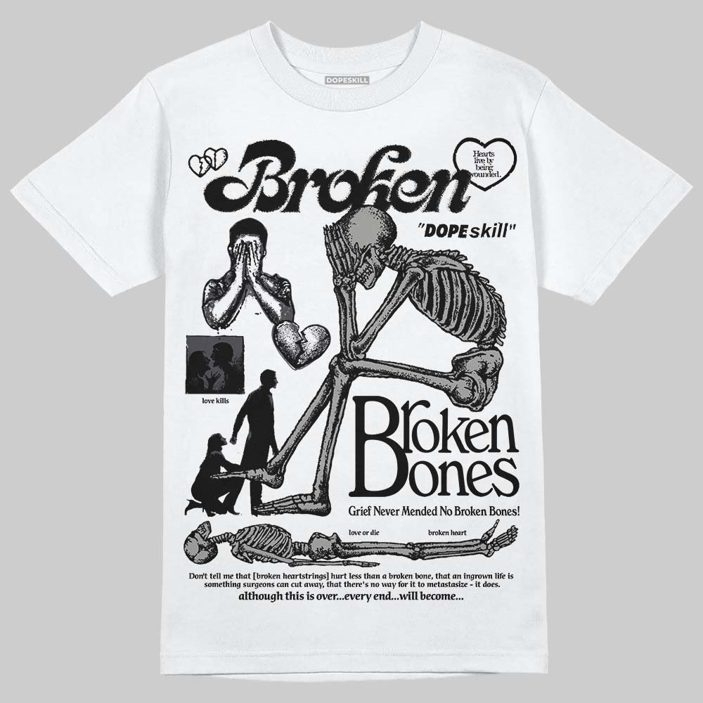 Black Cat 3s superstreetwear T-Shirt Broken Bones Graphic