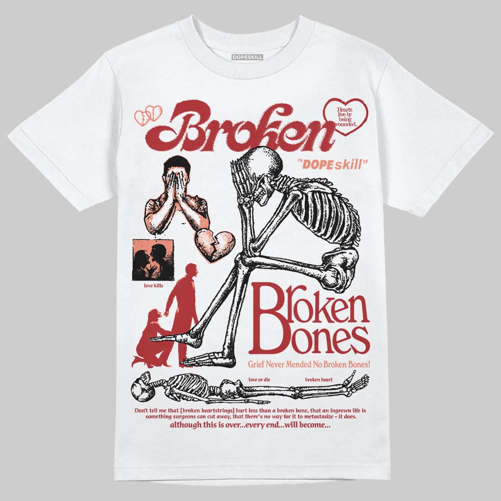 Rare Air Cinnabar 1s superstreetwear T-Shirt Broken Bones Graphic