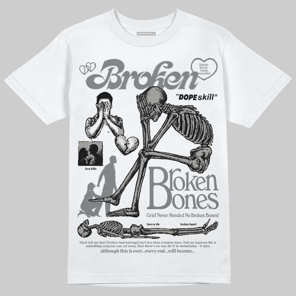 Cool Grey 9s superstreetwear T-Shirt Broken Bones Graphic