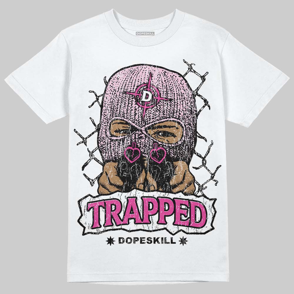Pink Collection superstreetwear T-Shirt New Trapped Graphic
