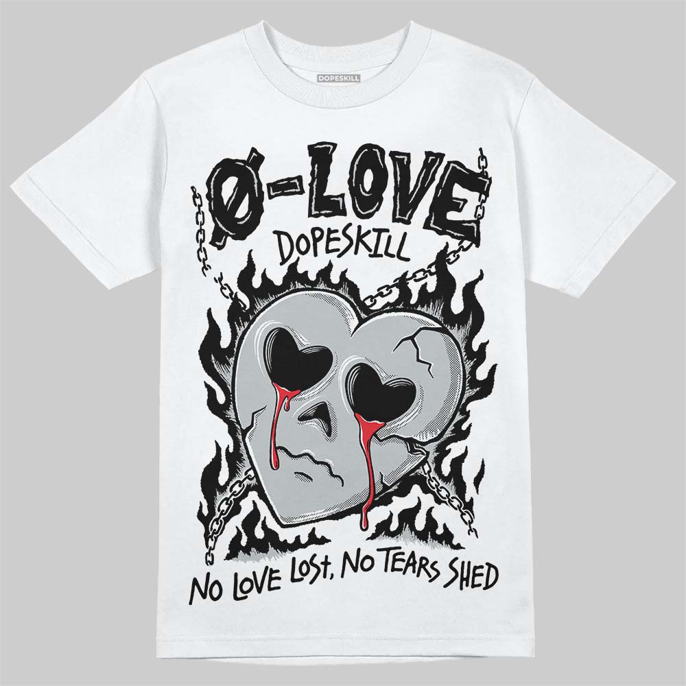 Wolf Grey 12s superstreetwear T-Shirt Crying Heart Graphic