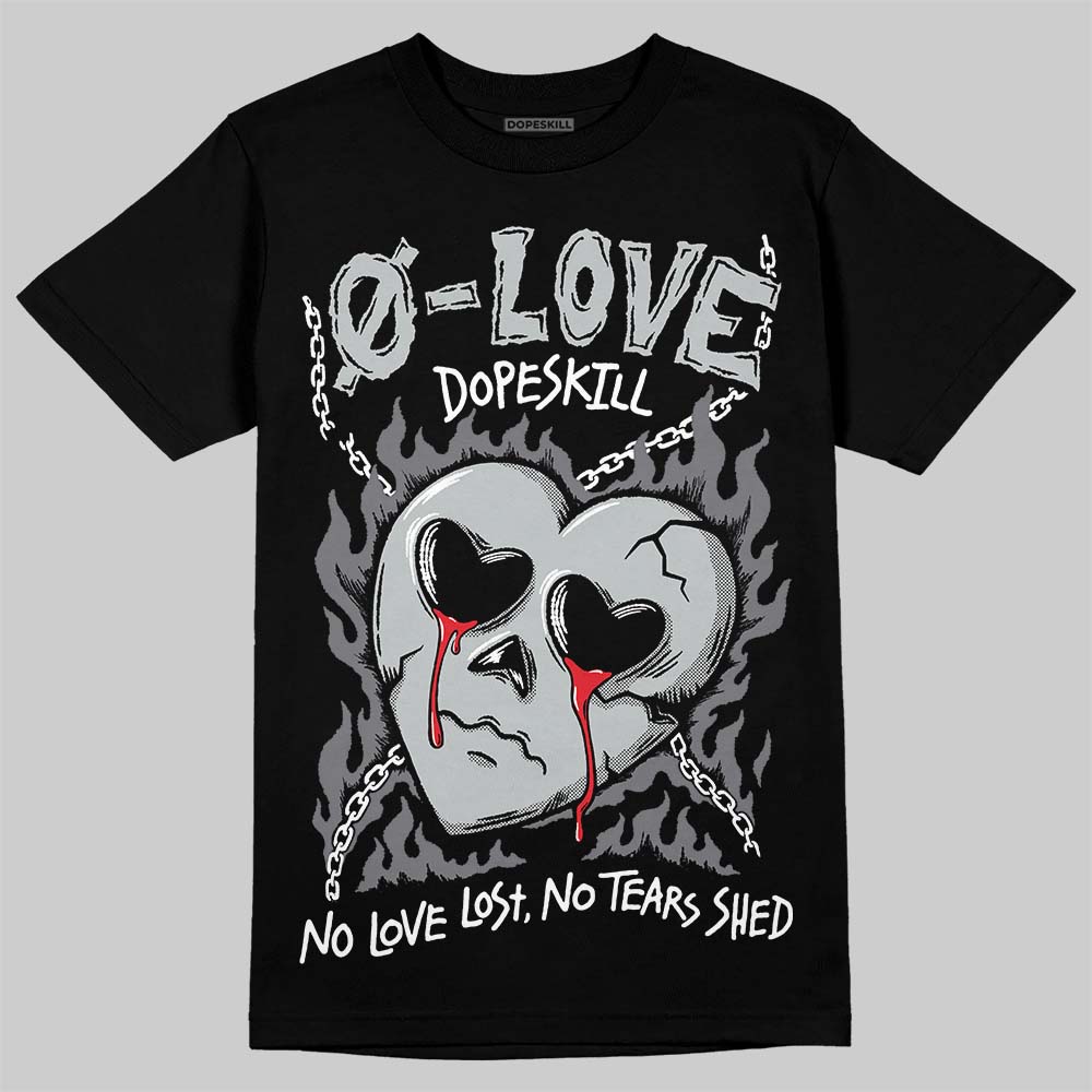 Wolf Grey 12s superstreetwear T-Shirt Crying Heart Graphic