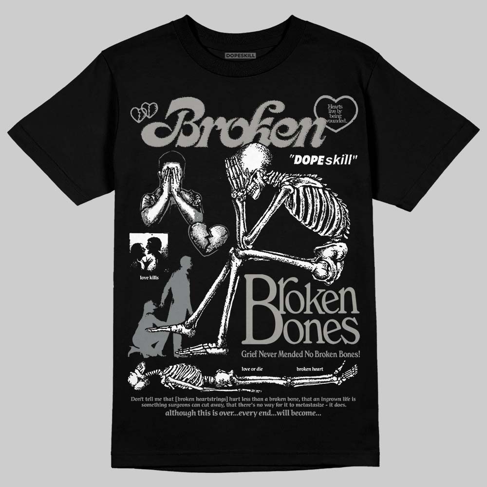 Cool Grey 9s superstreetwear T-Shirt Broken Bones Graphic