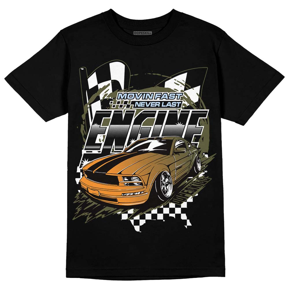 Olive 5s superstreetwear T-Shirt ENGINE Tshirt Graphic