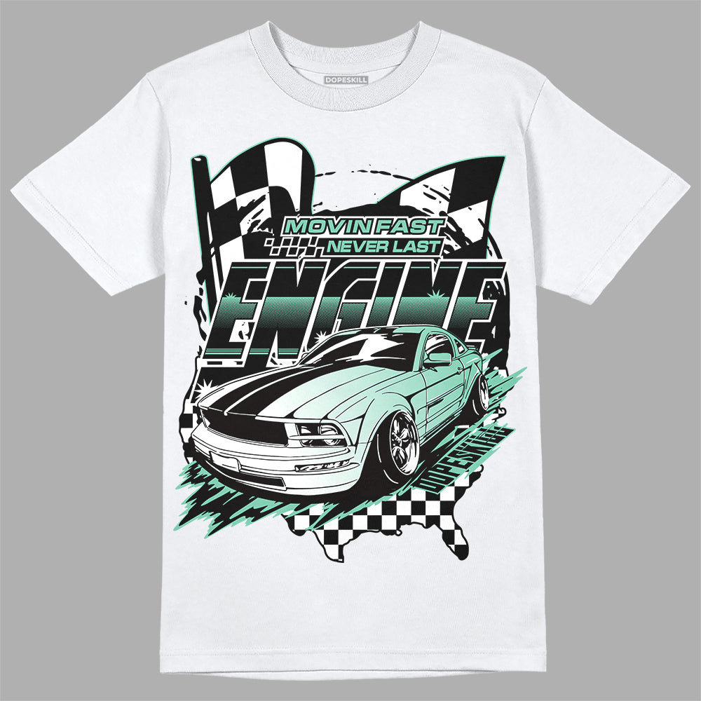 Green Glow 3s superstreetwear T-Shirt ENGINE Tshirt Graphic