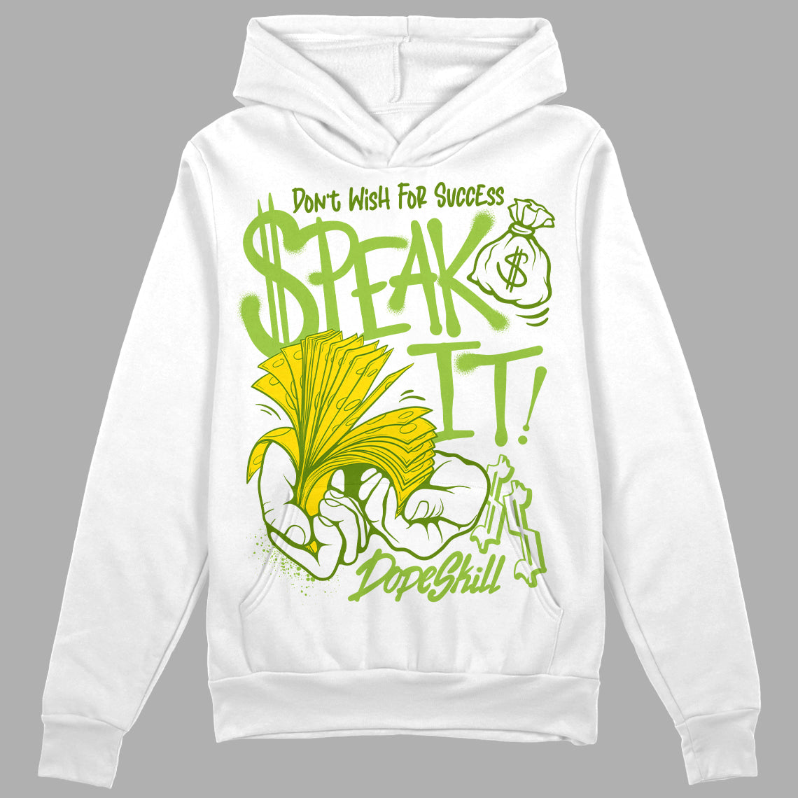 Dunk 'Chlorophyll' superstreetwear Hoodie Sweatshirt Speak It Graphic