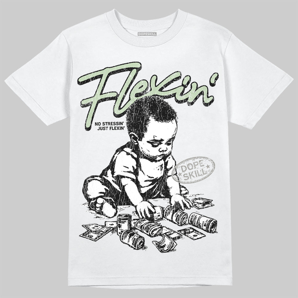 Seafoam 4s 2025 superstreetwear T-Shirt Flexin' Graphic