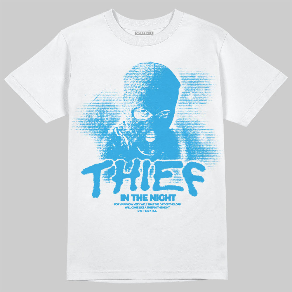 Military Blue 4s superstreetwear T-Shirt Thief In The Night Graphic