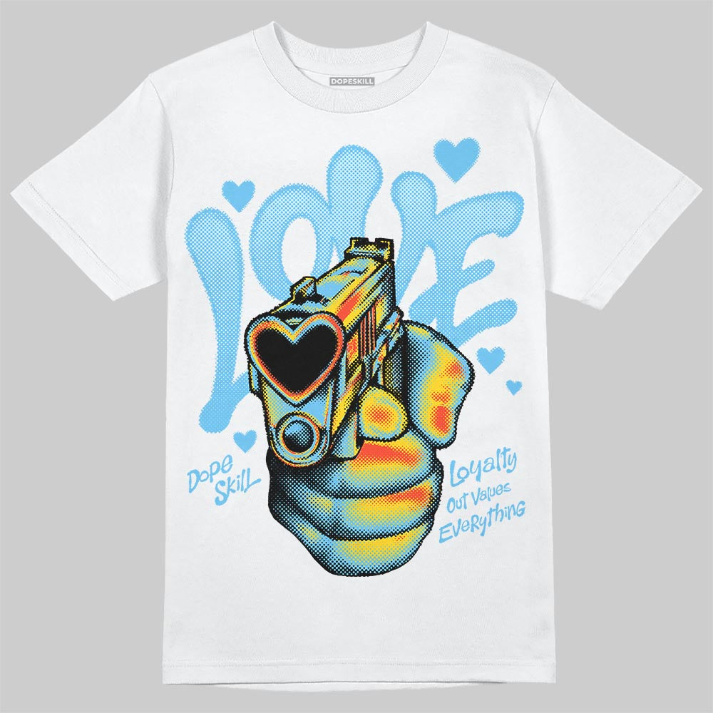 Legend Blue 11s superstreetwear T-Shirt Love Shot Graphic