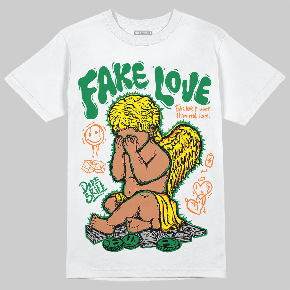 Dunk Reverse Brazil superstreetwear T-Shirt False Love Graphic